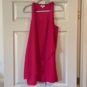 Silence + Noise- Fuschia Slip Dress